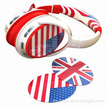 Stereo Foldable Bluetooth Wireless Headset, 20-20,000Hz Frequency Range/-40dB Microphone Sensitivity
